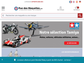 'rue-des-maquettes.com' screenshot
