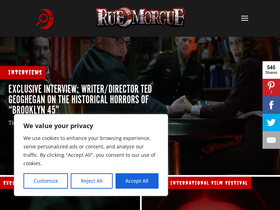 'rue-morgue.com' screenshot