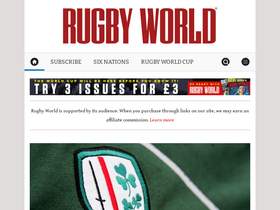 'rugbyworld.com' screenshot