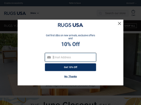 'rugsusa.com' screenshot