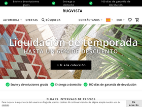 'rugvista.es' screenshot