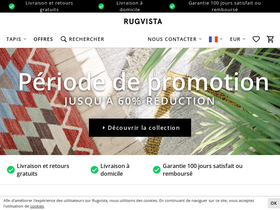 'rugvista.fr' screenshot