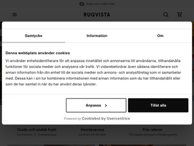 'rugvista.se' screenshot