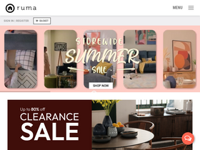 'ruma-home.com' screenshot