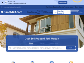 'rumah123.com' screenshot
