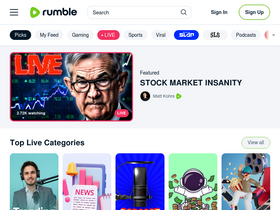 'rumble.com' screenshot