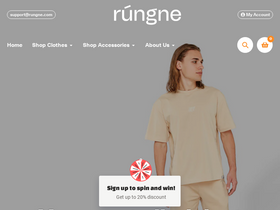 'rungne.com' screenshot