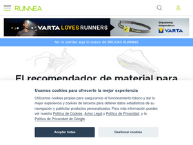 'runnea.com' screenshot