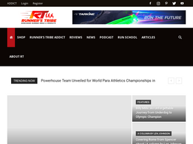 'runnerstribe.com' screenshot