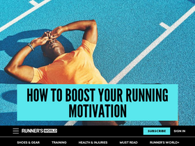 'runnersworld.com' screenshot