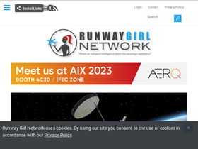 'runwaygirlnetwork.com' screenshot