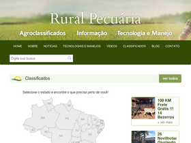 'ruralpecuaria.com.br' screenshot