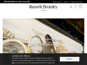 'russellandbromley.co.uk' screenshot