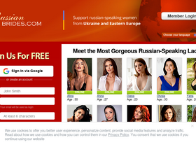 'russianbrides.com' screenshot
