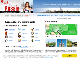 'russiatrek.org' screenshot