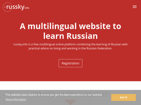 'russky.info' screenshot