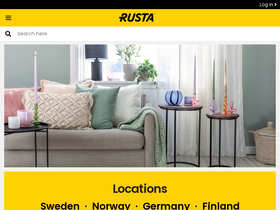 'rusta.com' screenshot