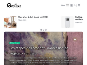 'rustica.fr' screenshot