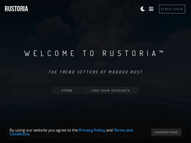 'rustoria.co' screenshot