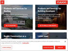 'ruukki.com' screenshot