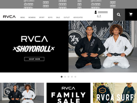 'rvca-jp.com' screenshot