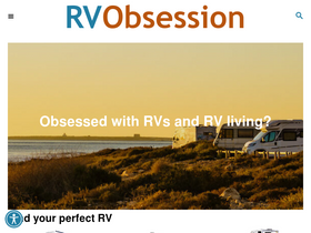 'rvobsession.com' screenshot
