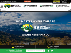 'rvpartscountry.com' screenshot