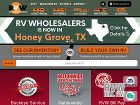 'rvwholesalers.com' screenshot