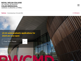 'rwcmd.ac.uk' screenshot