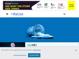'rxlist.com' screenshot