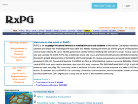 'rxpgonline.com' screenshot