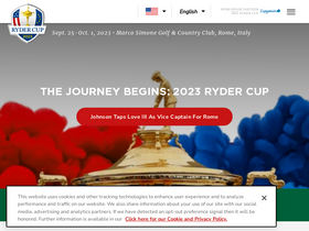 'rydercup.com' screenshot