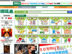 'ryukyujima.net' screenshot