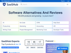 'saashub.com' screenshot