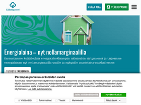 'saastopankki.fi' screenshot