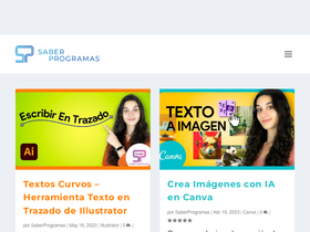 'saberprogramas.com' screenshot