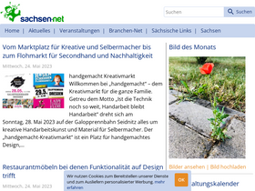 'sachsen-net.com' screenshot