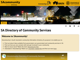 'sacommunity.org' screenshot