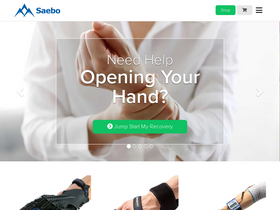 'saebo.com' screenshot