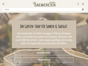 'saemereien.ch' screenshot