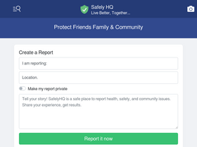 'safelyhq.com' screenshot