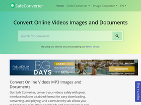 'safetoconvert.com' screenshot