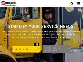'safety-kleen.com' screenshot