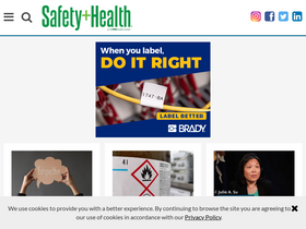 'safetyandhealthmagazine.com' screenshot