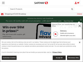 'safeway.com' screenshot