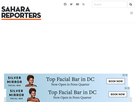 'saharareporters.com' screenshot