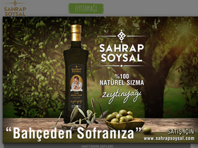 'sahrapsoysal.com' screenshot