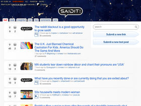 'saidit.net' screenshot