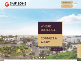 'saif-zone.com' screenshot