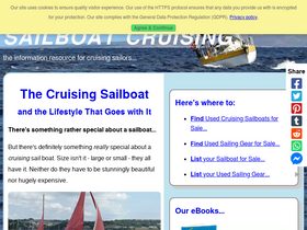 'sailboat-cruising.com' screenshot